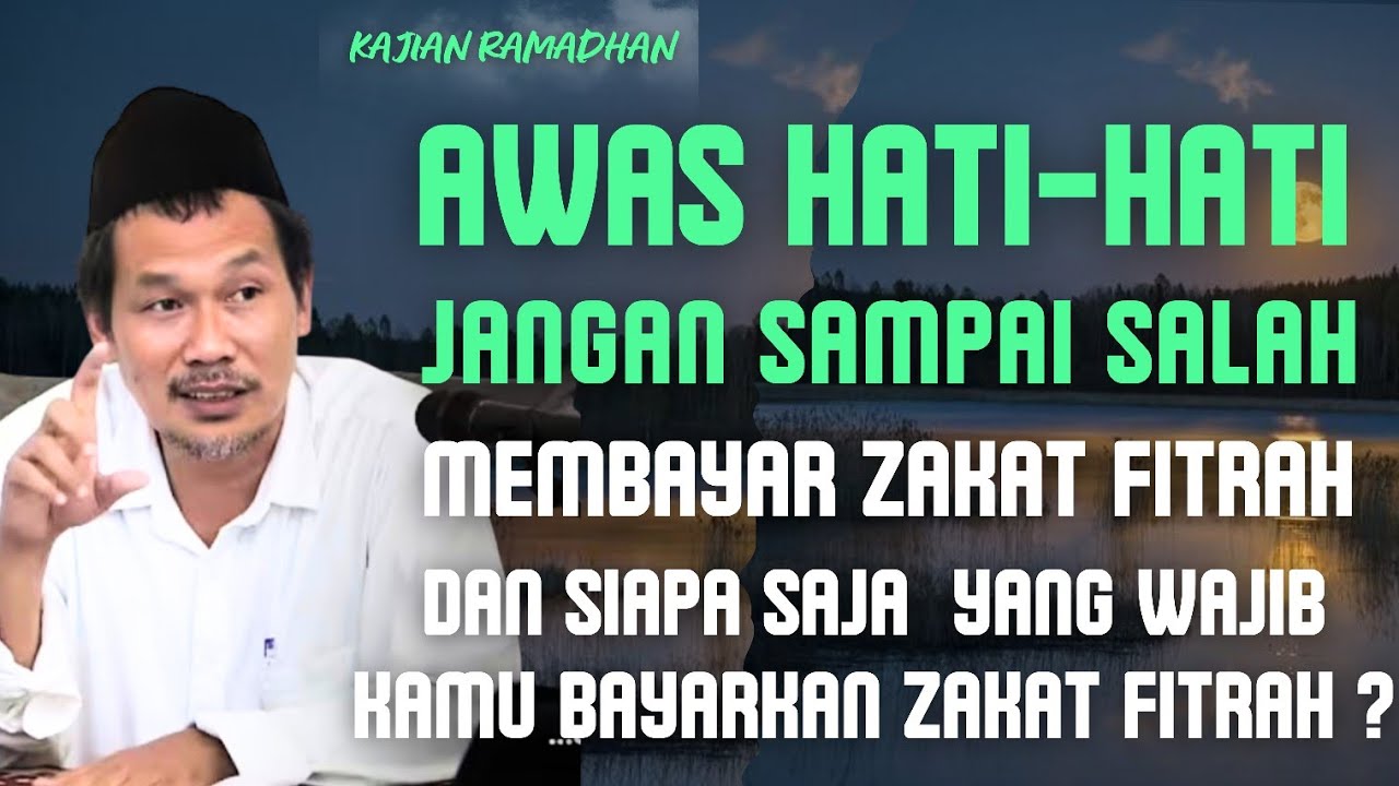 Zakat fitrah versi ramadhan 2026 | gus baha terbaru 