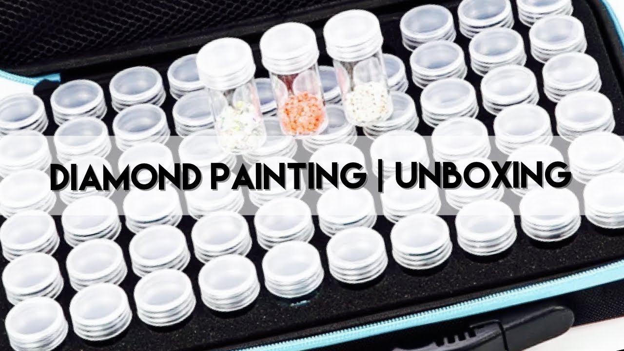 Diamond Painting Unboxing New Storage HAED Project YouTube