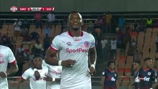 Goli la Mugalu Dakika ya 2 | KMC vs SIMBA 0 - 2