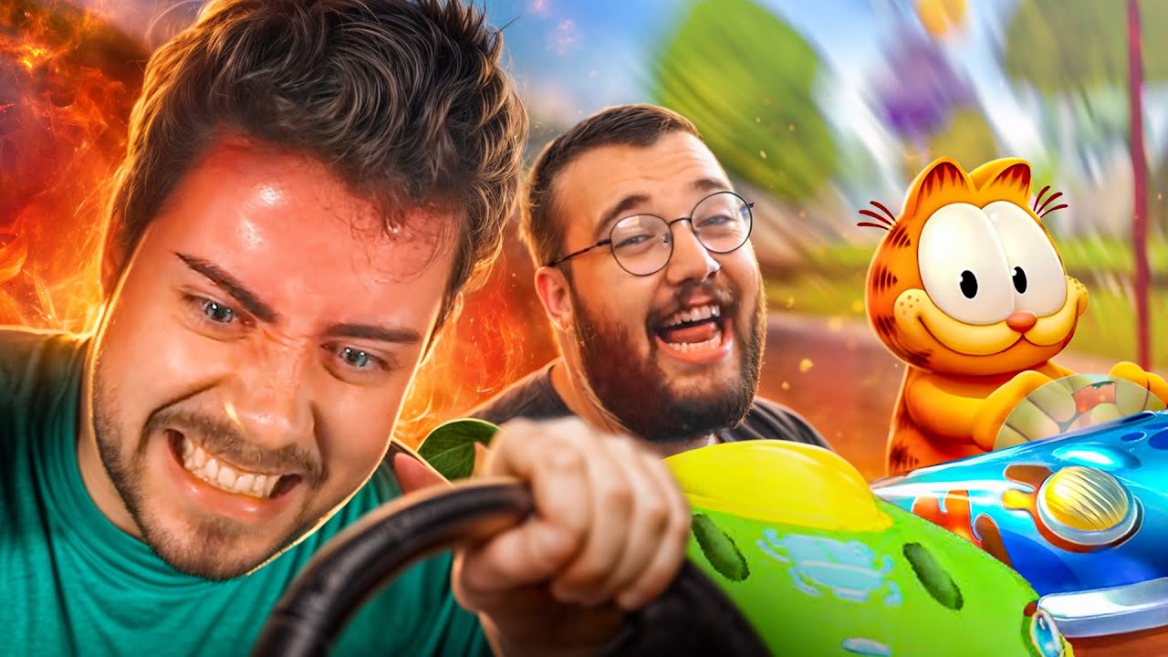 EU JOGUEI GARFIELD KART... FOI UM PESADELO!