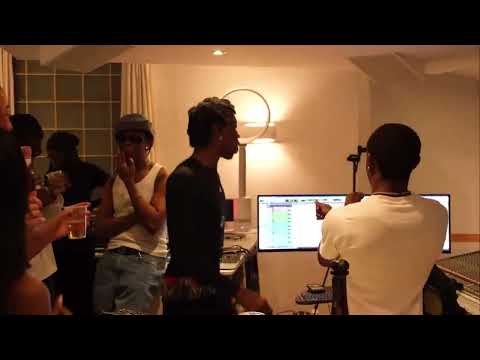 Victony & Blaqbonez Vibing to Unreleased music “Fresh” 