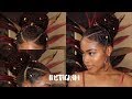 "Instagram Worthy" Natural Hairstyle ft. HerGivenHair Extensions