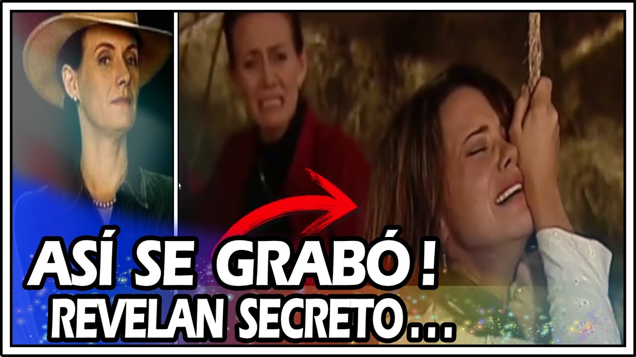 Así se grabó la escena de castigo de Gabriela Elizondo a Sarita en Pasión de Gavilanes *Confesiones*