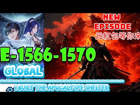 Global Freeze Episodes 1566 to 1570 I Built the Apocalypse Shelter #manga #doomsday #onep   #muse