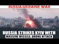 Russia Strikes Kyiv With Massive Missile And Drone Attack Killing One Ukraine Russia War News 