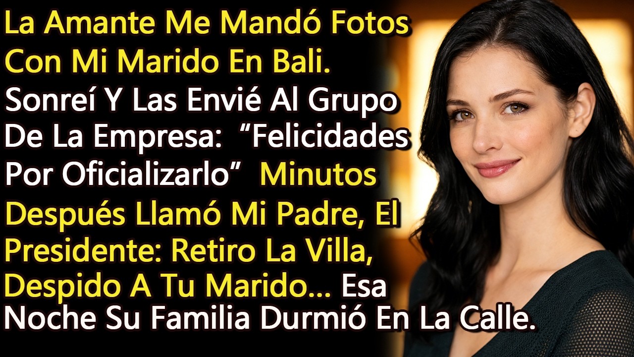 La Amante Mandó Las Fotos De Bali. Yo Las Publiqué… Y Mi Marido Fue Despedido