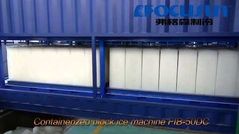 Focusun Containerized Direct System Block Ice Maker FIB-50DC