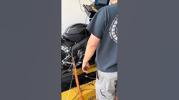 Yamaha R6 spits out a monster number on our Dyno! #bikelife #motobrostx #dyno