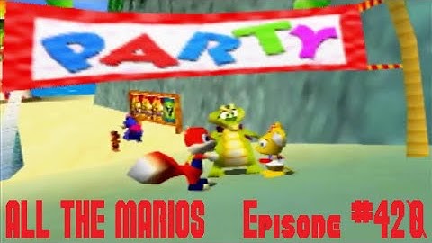 Diddy Kong Racing (N64) Wizpig and Credits Roll [ALL THE MARIOS 420]