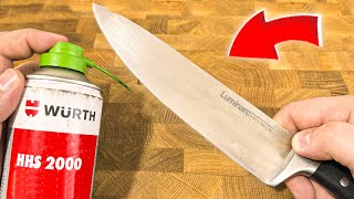 A KNIFE is like a razor! Sharpen your knife in 1 minute with this tool by Двойная Порция Полезных Советов 8,629 views 1 month ago 7 minutes, 36 seconds