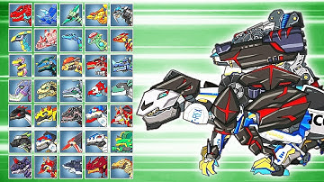 Dino Robot Battle Arena: Tyrabo Double-Cops Messenger of Death | Eftsei Gaming