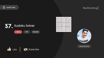 37. Sudoku Solver