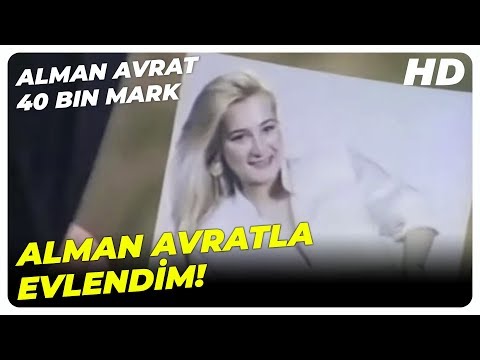 Alman Avrat 40 Bin Mark - Ali, Ayşe'ye Almanya'dan Mektup Gönderdi! | Eski Komedi Türk Filmi