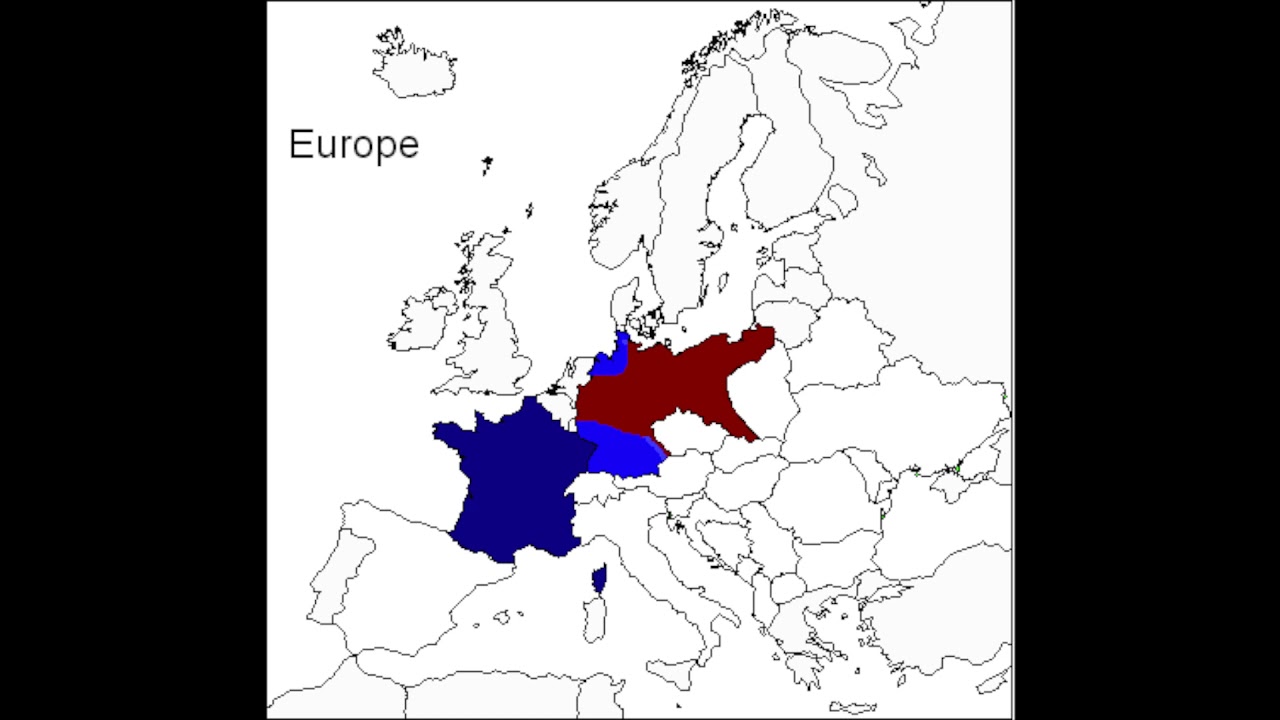 Alternate History : German Empire VS. French Empire - YouTube