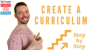 How to Make a Curriculum of English Classes