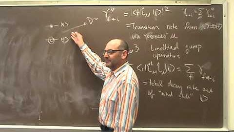 Lec 17   Make up Lecture   Phys 581 Fall 