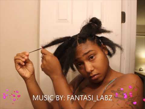 Starter locs back combing locs