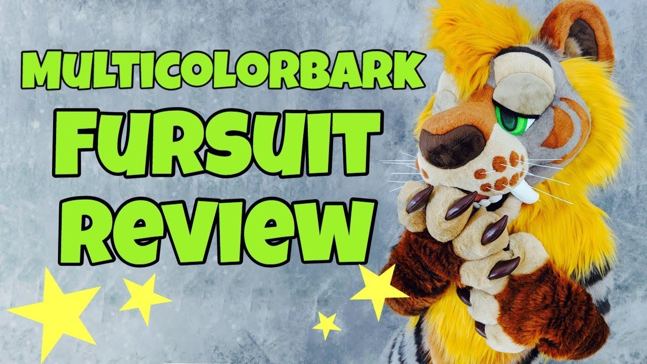 MulticolorBark fursuit review | Akari - YouTube