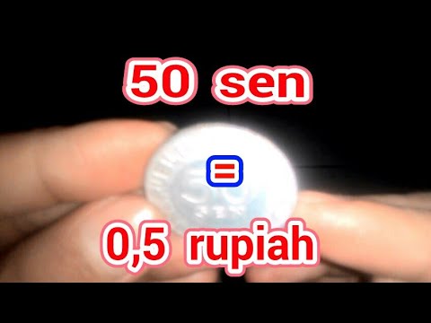$15 Berapa Rupiah TERJAWAB! 50 sen berapa rupiah - YouTube