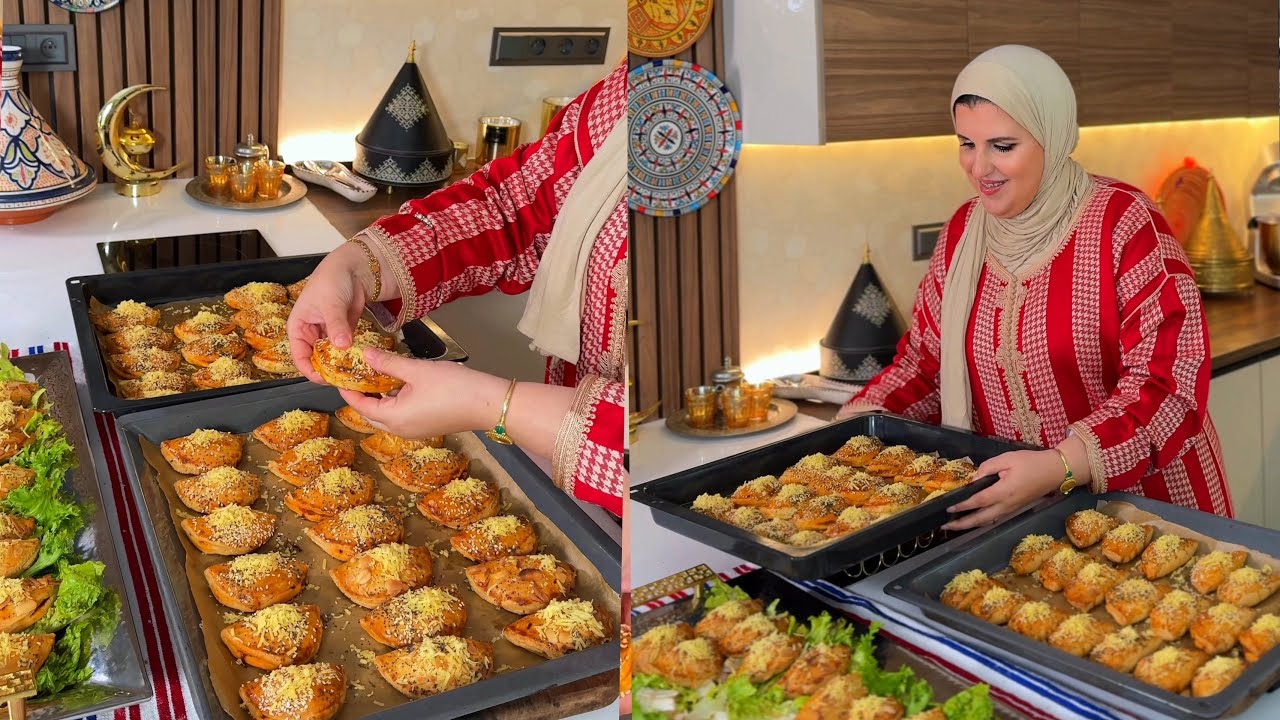 تحضيرات رمضان 2026  مملحات  بلا توريق او دلك او تخمير ب2 حشوات رائعة  طريقة الاحتفاظ 