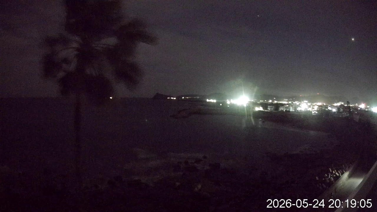 【4K LIVE】鹿児島県枕崎市より🌴 Ocean Hotel Iwato(屋上4Kカメラ)🏨