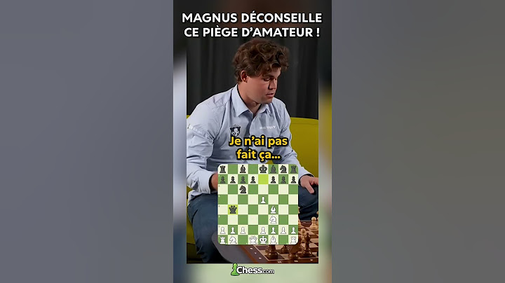 Le PREMIER PIÈGE dans lequel est tombé Carlsen ! 😅🚫 #chess #magnuscarlsen #trap #drama