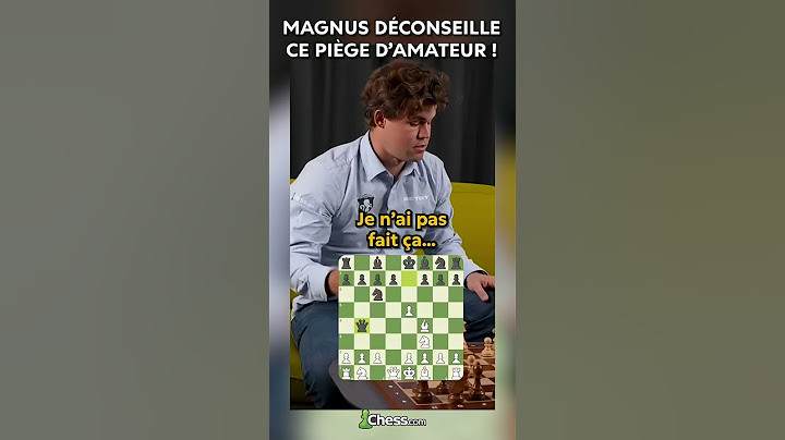 Le PREMIER PIÈGE dans lequel est tombé Carlsen ! 😅🚫 #chess #magnuscarlsen #trap #drama
