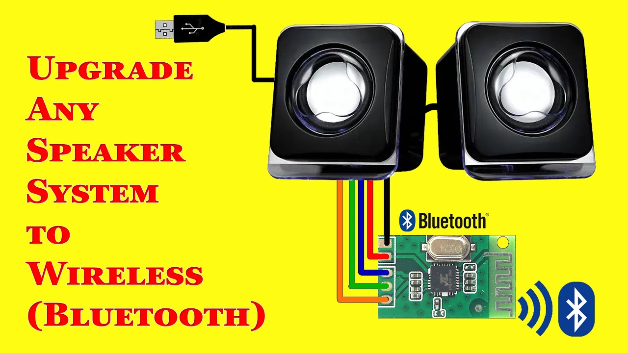 Upgrade Your Wired Audio System to Bluetooth YouTube
