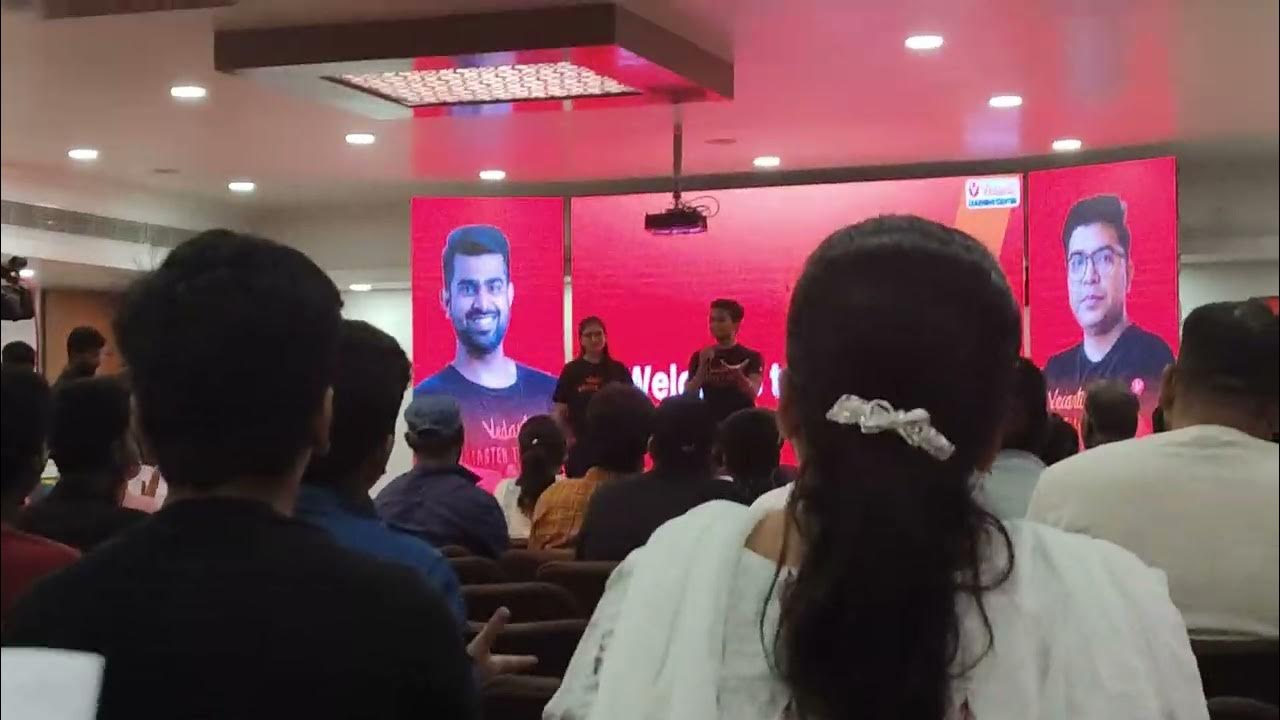 fun-speech-by-anish-sir-shobikha-mam-in-vedantu-offline-centre-launch