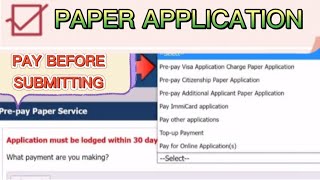 HOW TO PAY PAPER VISA APPLICATION USING IMMI ACCOUNT |Pre-pay paperservice Australian Visas screenshot 5