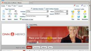 Dotnetnuke DNN Tutorial - How to add a new page to my DotNetNuke website - Video #10 Wealth