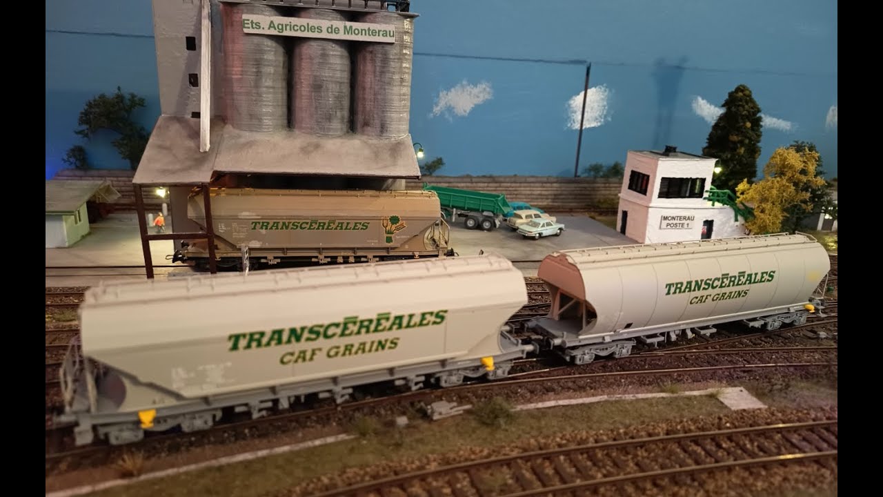 Compositions de janvier 2026 : les wagons céréaliers à l'honneur.