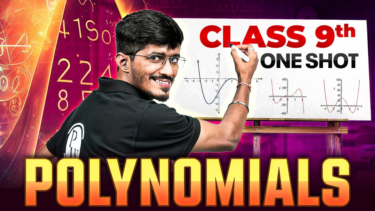 Polynomials | Full Chapter in ONE SHOT | CBSE Class 9 Maths | Mandar ...