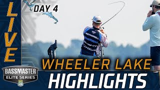 Highlights: Day 4 Bassmaster action at Wheeler Lake