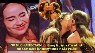 NO ONE WAS READY FOR THIS! Ginny & Jayna KÎSSED SO MANY TIMES in São Paulo! 🇧🇷🔥