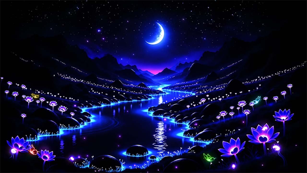 Fall Asleep In Less Than 5 Minutes • Melatonin Release, Stop Overthinking • Goodbye Insomnia