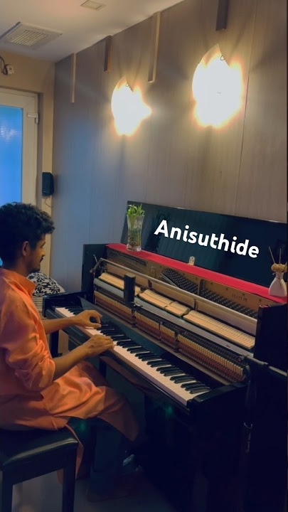 Anisuthide yako indu piano cover | Mungaru Male | #sonunigam | #piano #mungarumale #kannadasongs