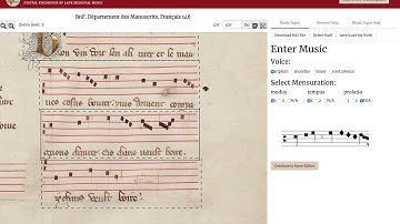 Video 5 Enter music: how to add ligatures