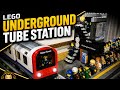 Transforming My LEGO City with an Underground Tube Station #Lego #Legocity #afol #legocollector