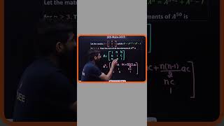 JEE Mains Important Question Higher power of matrix #jeemains #jee #matrix