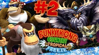 ABM: Donkey Kong Tropical Freeze !! Walkthrough # 2 HD