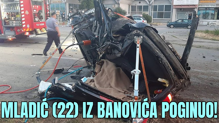Amar Sejdinović (22) iz Banovića poginuo u stravičnoj nesreći u Tuzli: Četvero teško povrijeđeno!