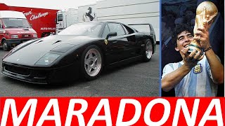 Ferrari negro de Maradona