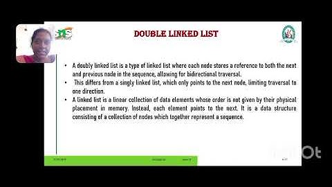 LS 3 | DATA STRUCTURE | Dr.C.NITHYA PRABHA | AP - BCOM IT | SNS INSTITUTIONS