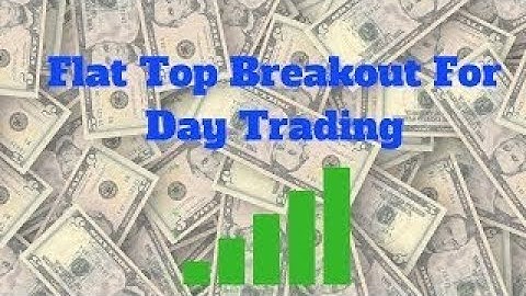 What Is The Flat Top Breakout And How To Play It - Day Trading