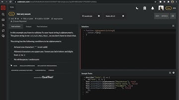 CodeWars || Not very secure || JavaScript || Code Challenge