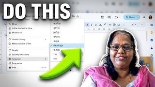 How to Type in Indian Languages using Google Docs Clip