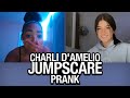 Charli D'amelio JUMPSCARE PRANK on Omegle!