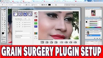 How to grain surgery plugin setup for Photoshop 7 Bangla tutorial