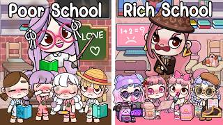 Poor School VS Rich School 🏚️🥺 Sad Story | Avatar World Story | Toca Boca | Pazu